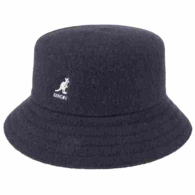 Black kangol bucket hat online